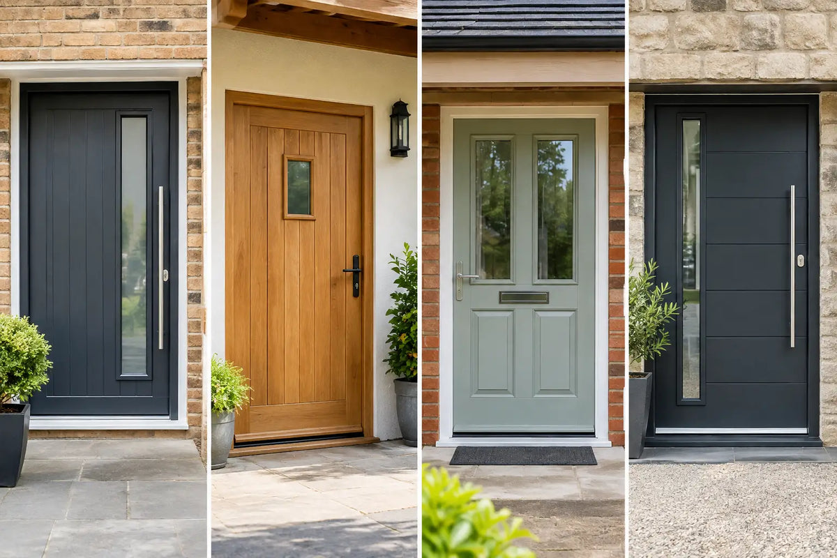 Best Front Door Materials for UK Homes Compared