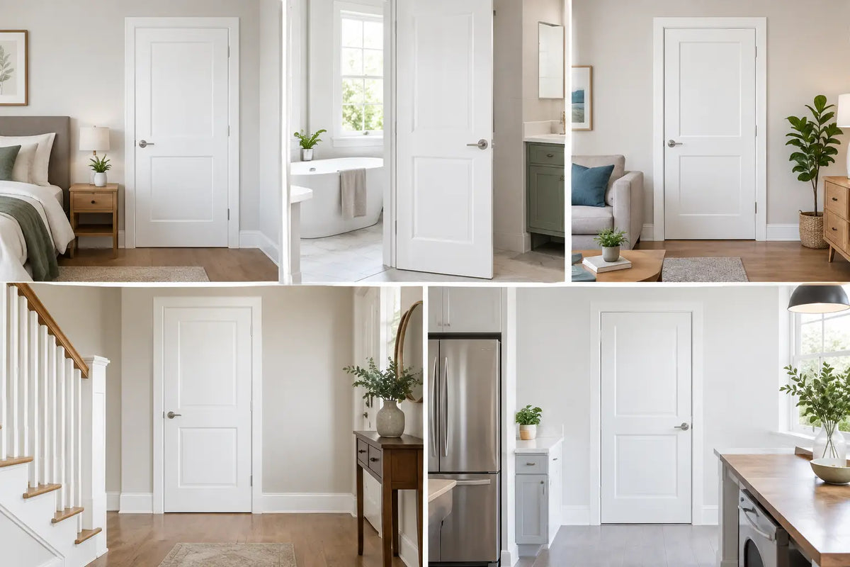 White Primed Internal Doors for Every Room