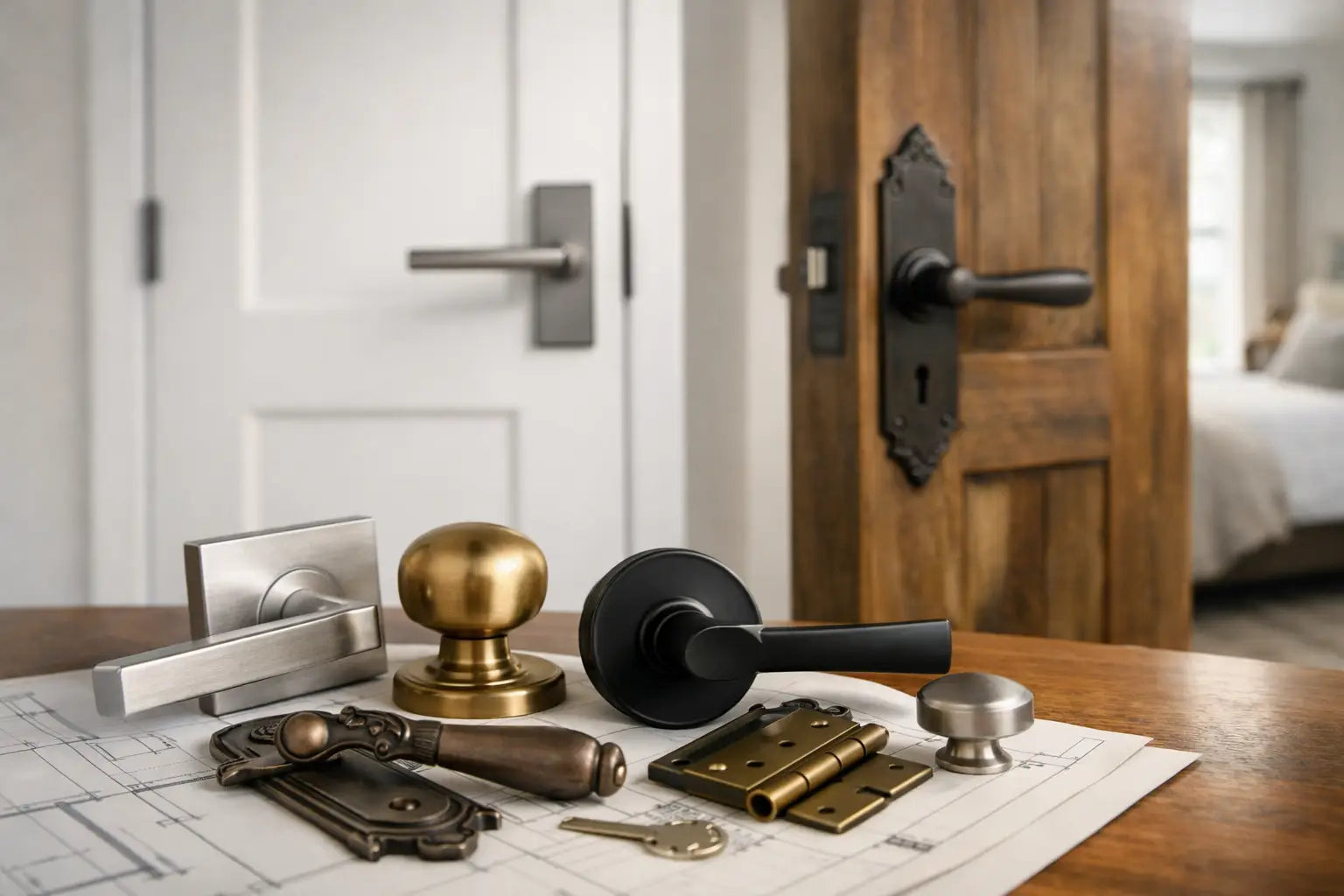 How to Match Door Hardware in Every Room