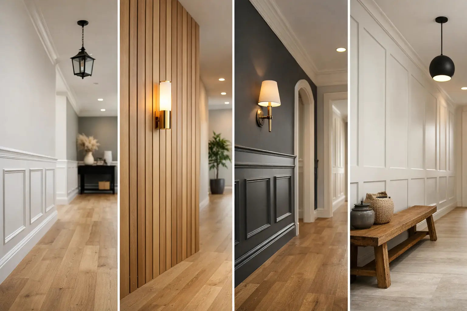 12 Wall Panelling Hallway Ideas That Work