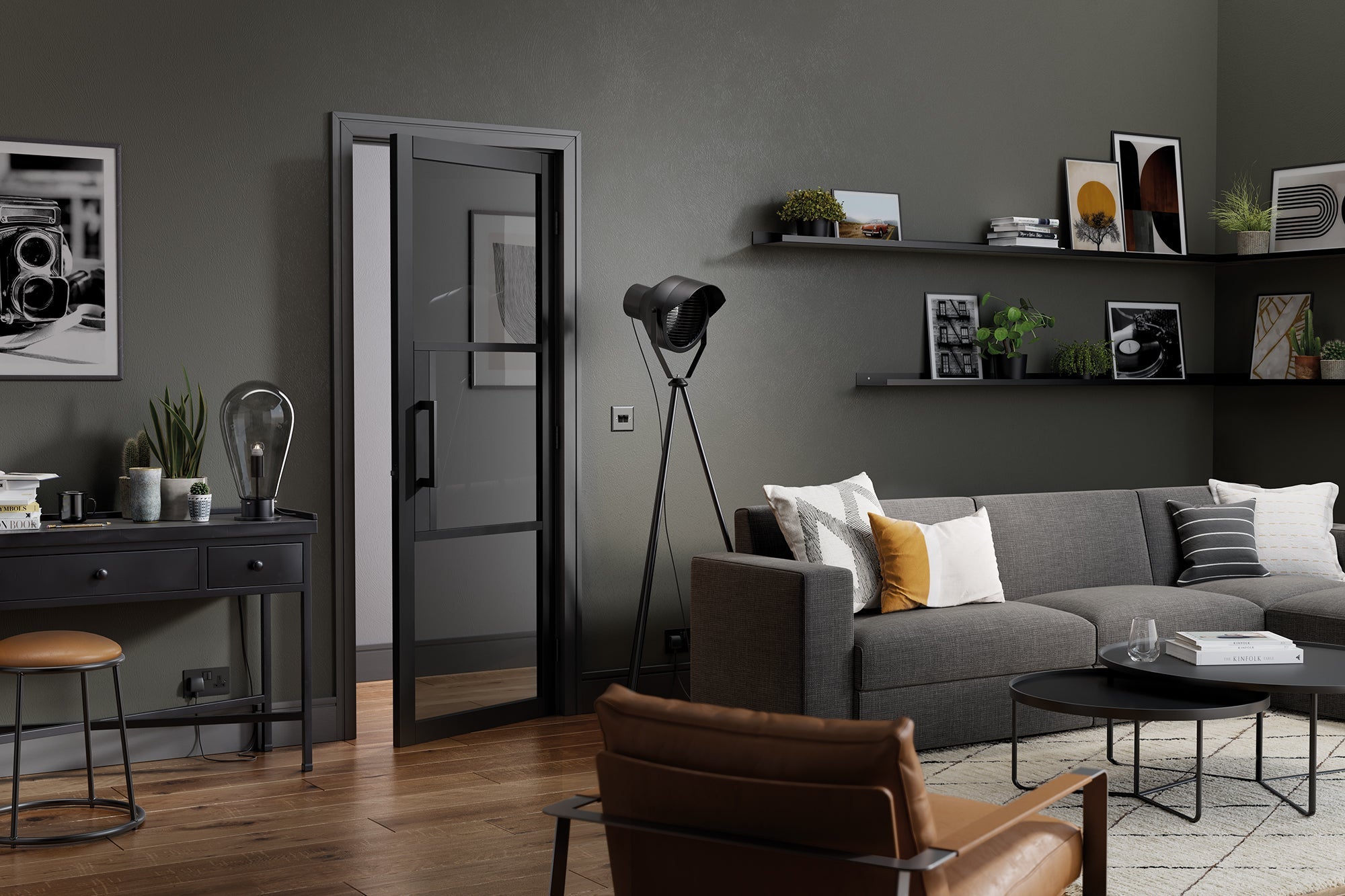Why Black Glazed Doors Are the New Interior Design Statement