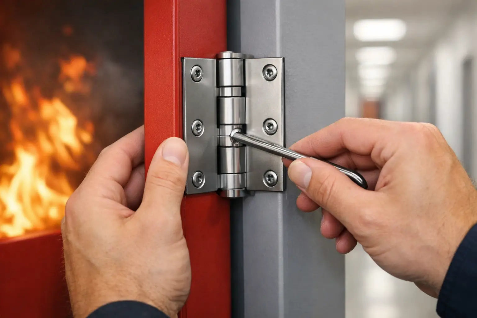 Adjusting Fire Hinges Without Compromising Safety