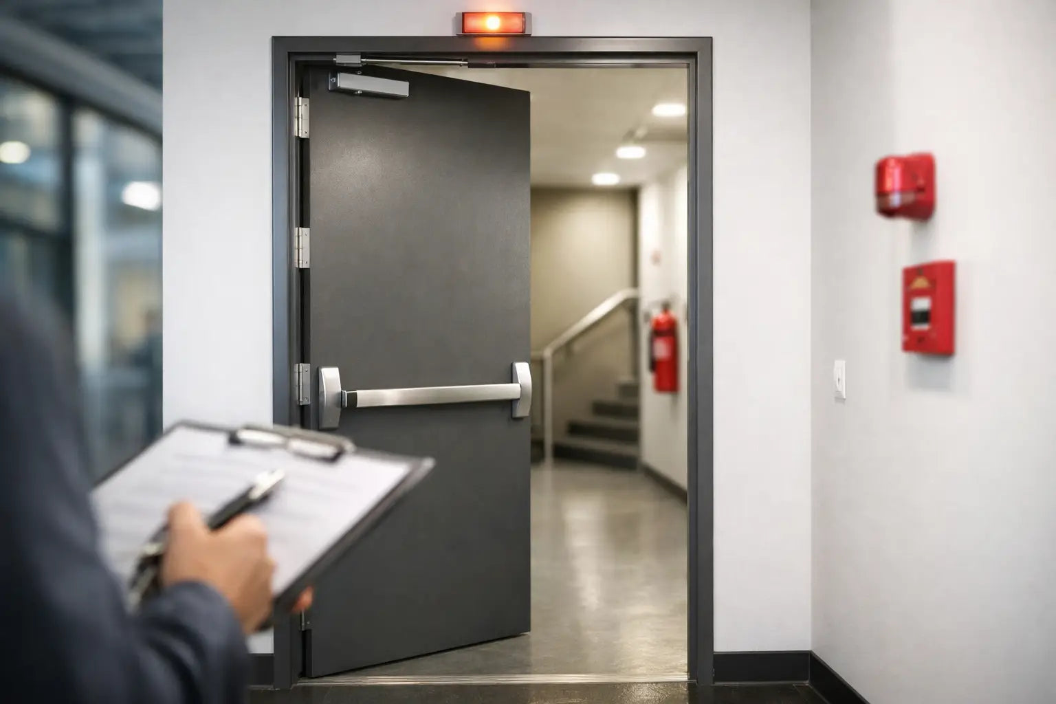 Choosing Commercial Fire Door Sets for UK Sites