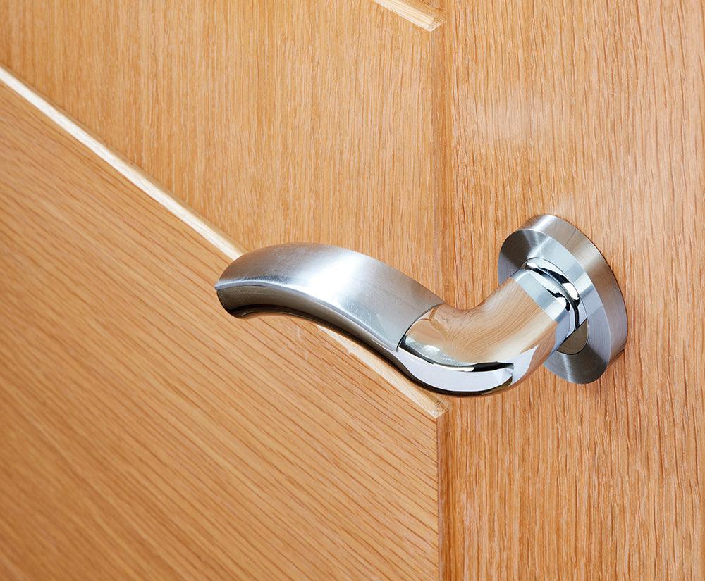 Handles On Rose - Door Supplies Online