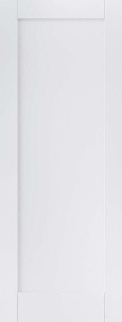 LPD Solid White Primed Pattern 10 One Panel Fire Door
