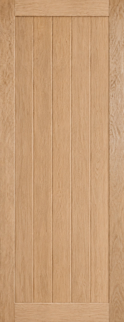 Joinery Solid Oak Framed & Ledged Door