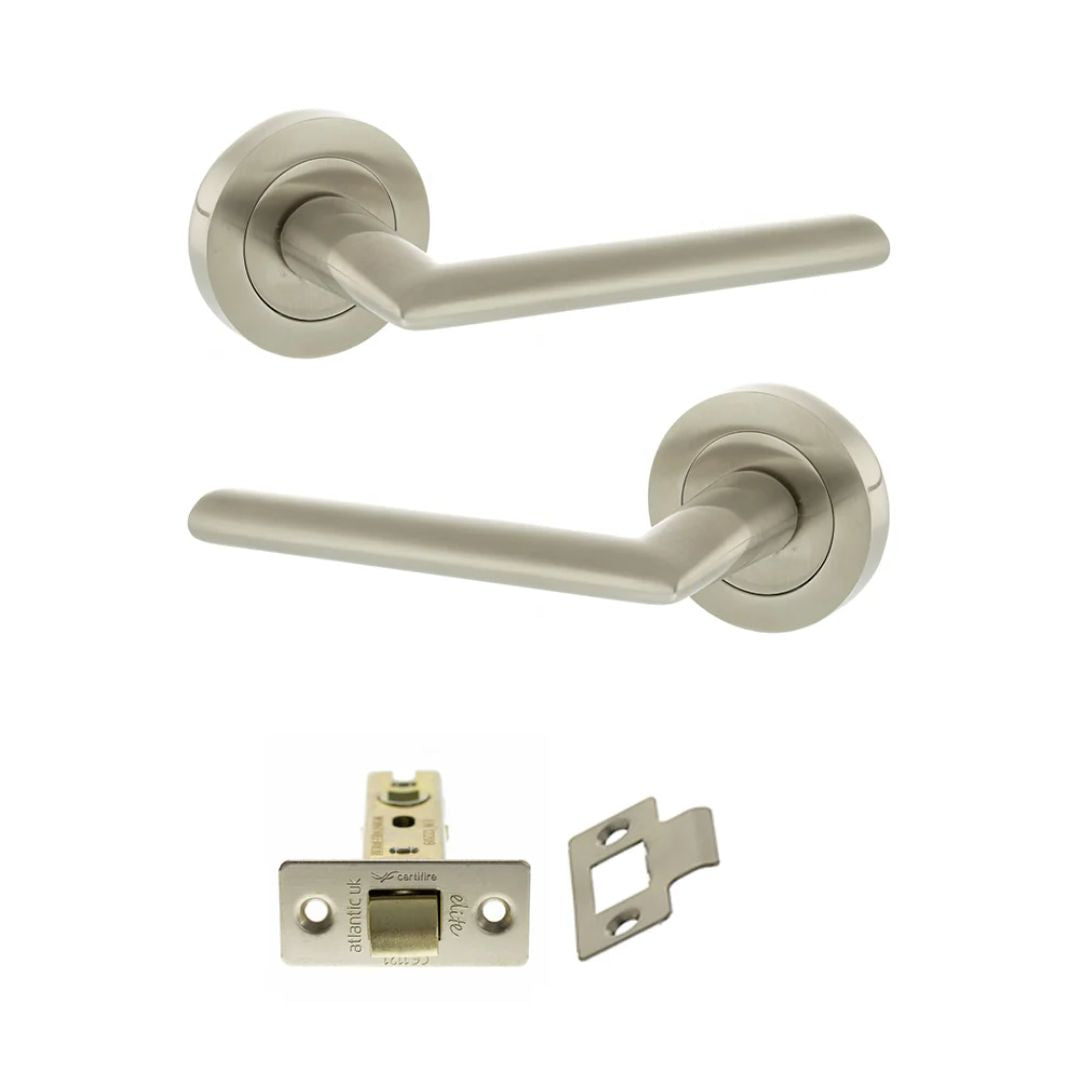 Atlantic S43R Status Alabama on Round Rose Door Handle Pack