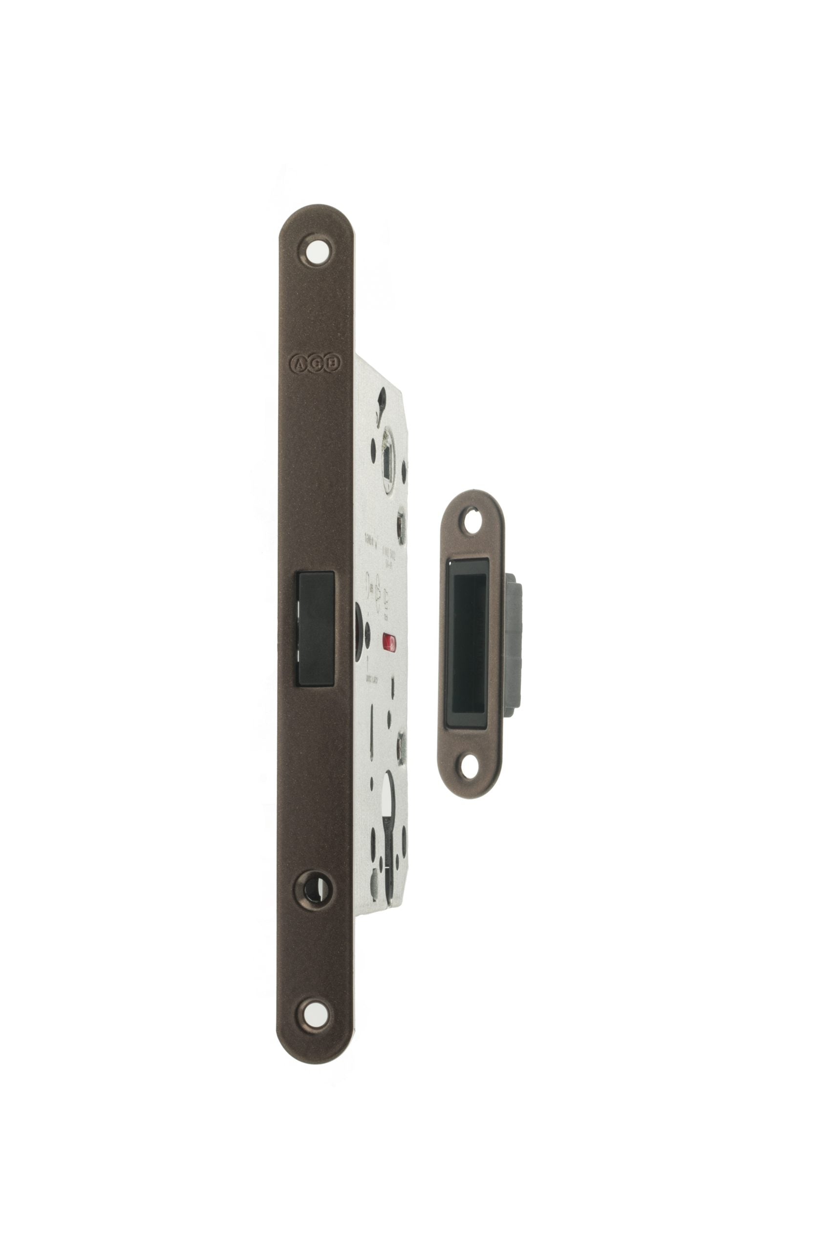 Atlantic AGB Polaris 2XT Magnetic Bathroom Lock 50mm backset – Bronze