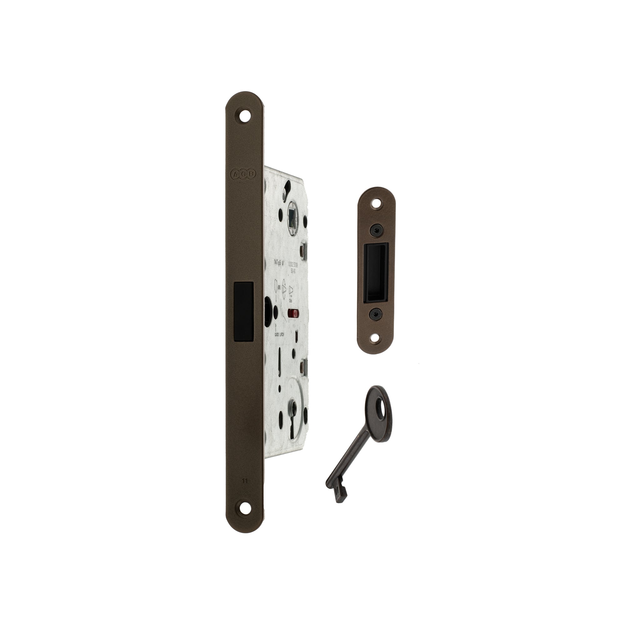 Atlantic AGB Polaris 2XT Magnetic Key Sashlock 50mm backset - Bronze