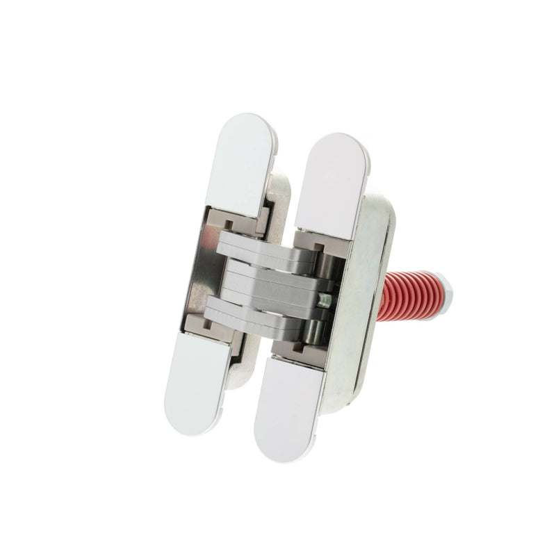 Atlantic AGB Eclipse 3.2 Heavy Duty Self-Close Concealed Hinge for 60kg door - Polished Nickel