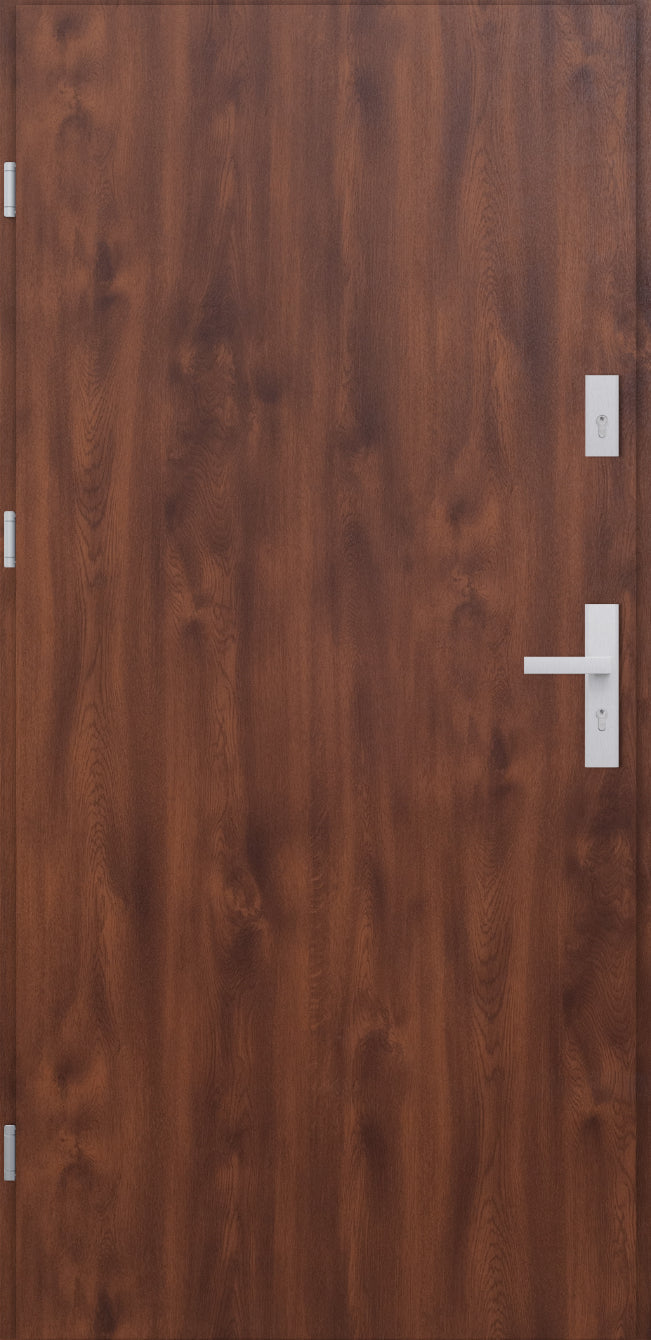 Turenwerke ATU 68 Design 502 Steel Door - Walnut