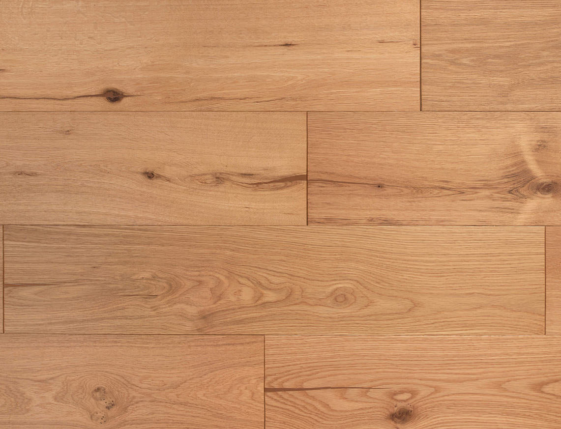 Ashcombe Oak Smooth Plank Engineered Wood Flooring | UV Lacquered | 190 x 1900 x 15/4mm