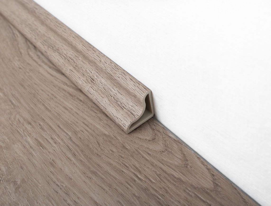 Soft Mocha SPC Vinyl Beading 2400 x 28 x 15mm