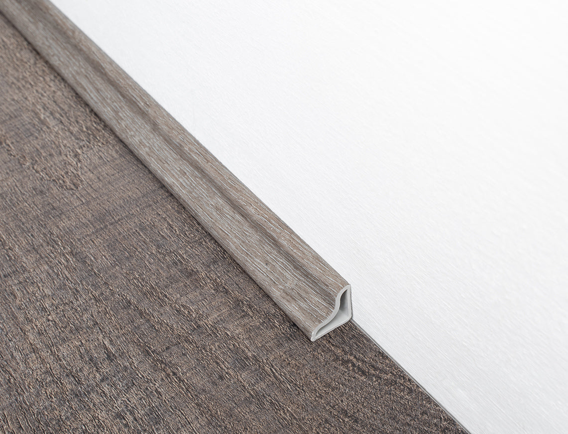 Driftwood Taupe SPC Vinyl Beading 2400 x 28 x 15mm