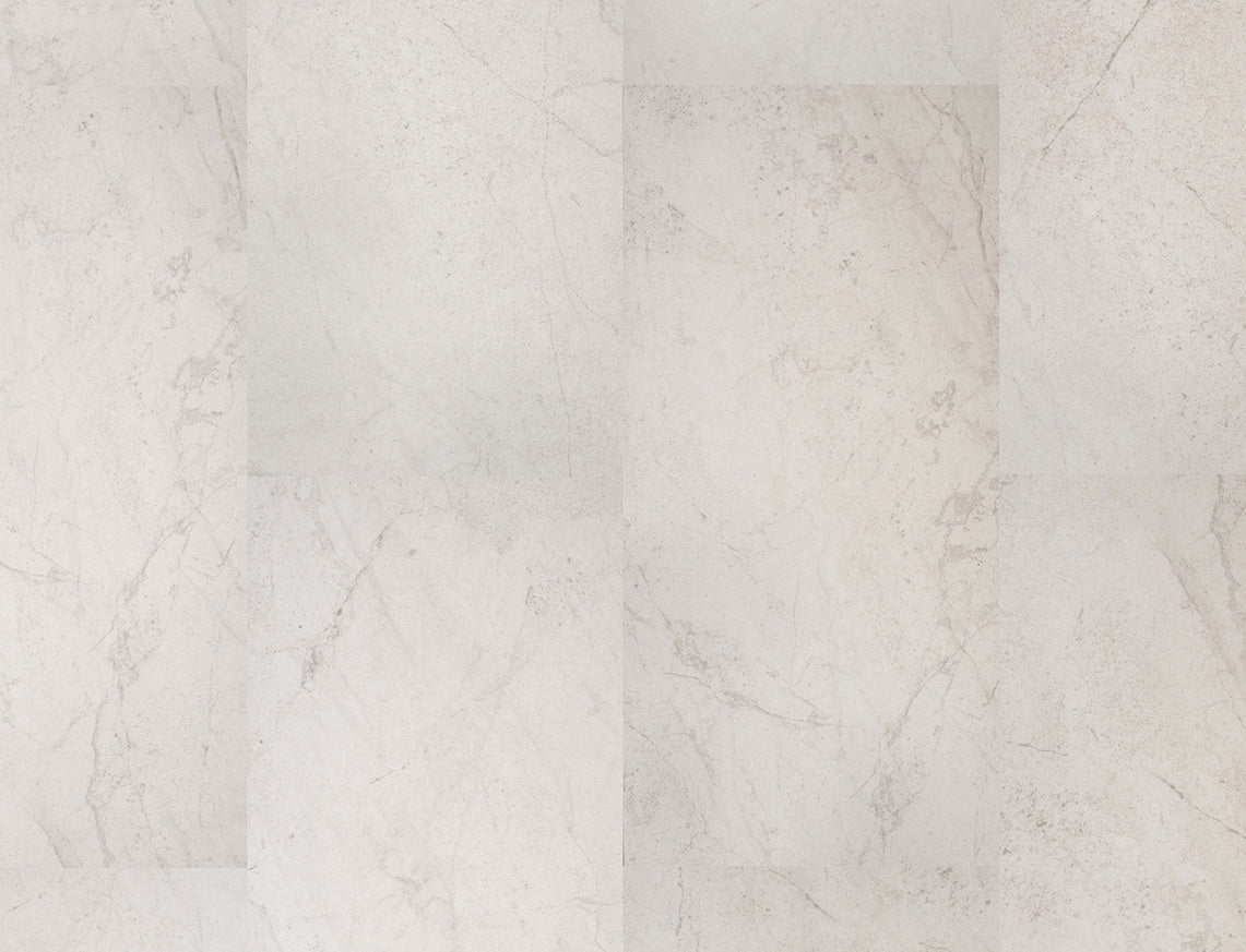 Calshot Tile Effect Weathered Natural Stone Grey Tile Effect LVT Flooring | 300 x 600 x 6.5mm