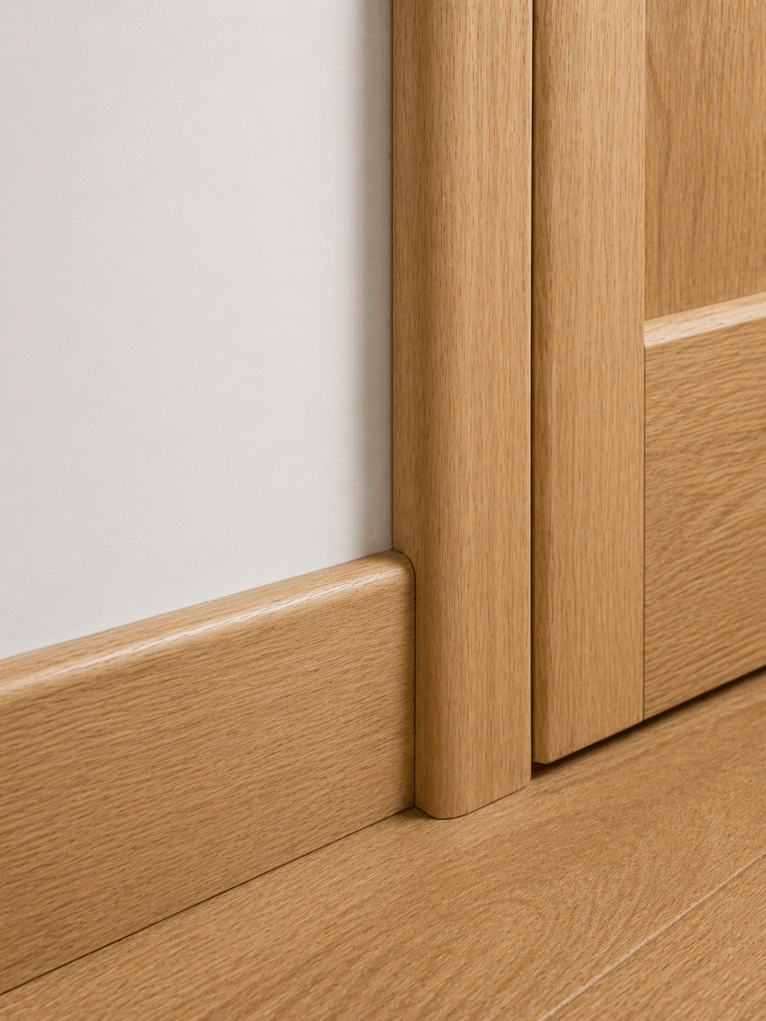 Joinery Solid Oak Bull Nose Skirting Boards