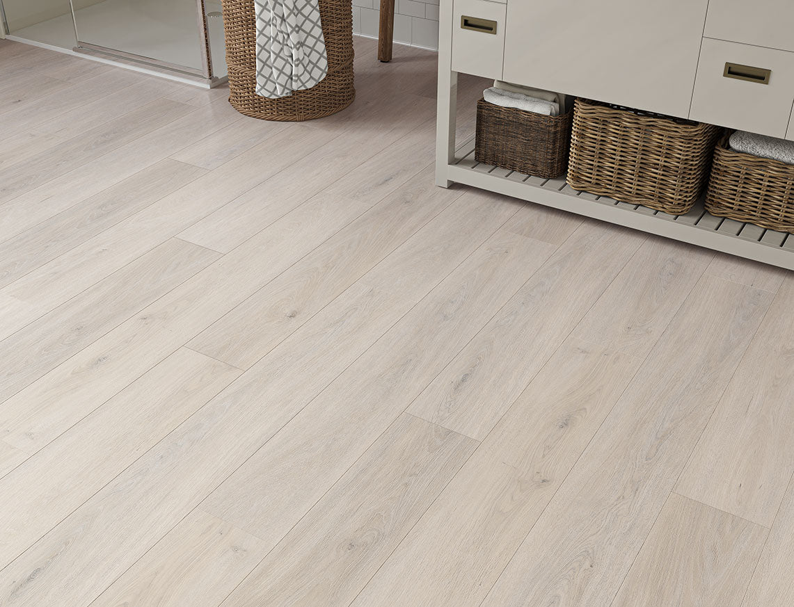 Cromer Oak Light Grey Oak Plank LVT Flooring | 180 x 1220 x 5/0.5mm