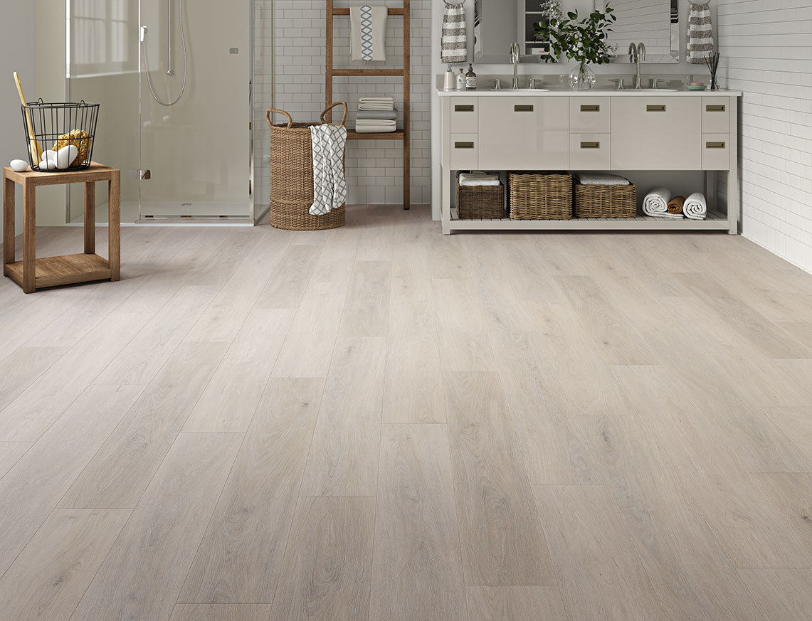 Cromer Oak Light Grey Oak Plank LVT Flooring | 180 x 1220 x 5/0.5mm