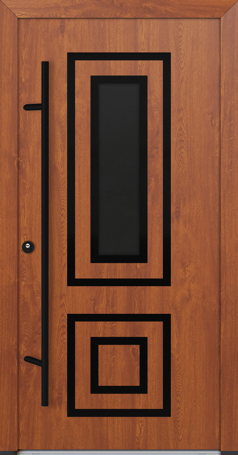 Turenwerke Classic DS82 Design C32 Steel Door - Wood Finish Options - Blackline