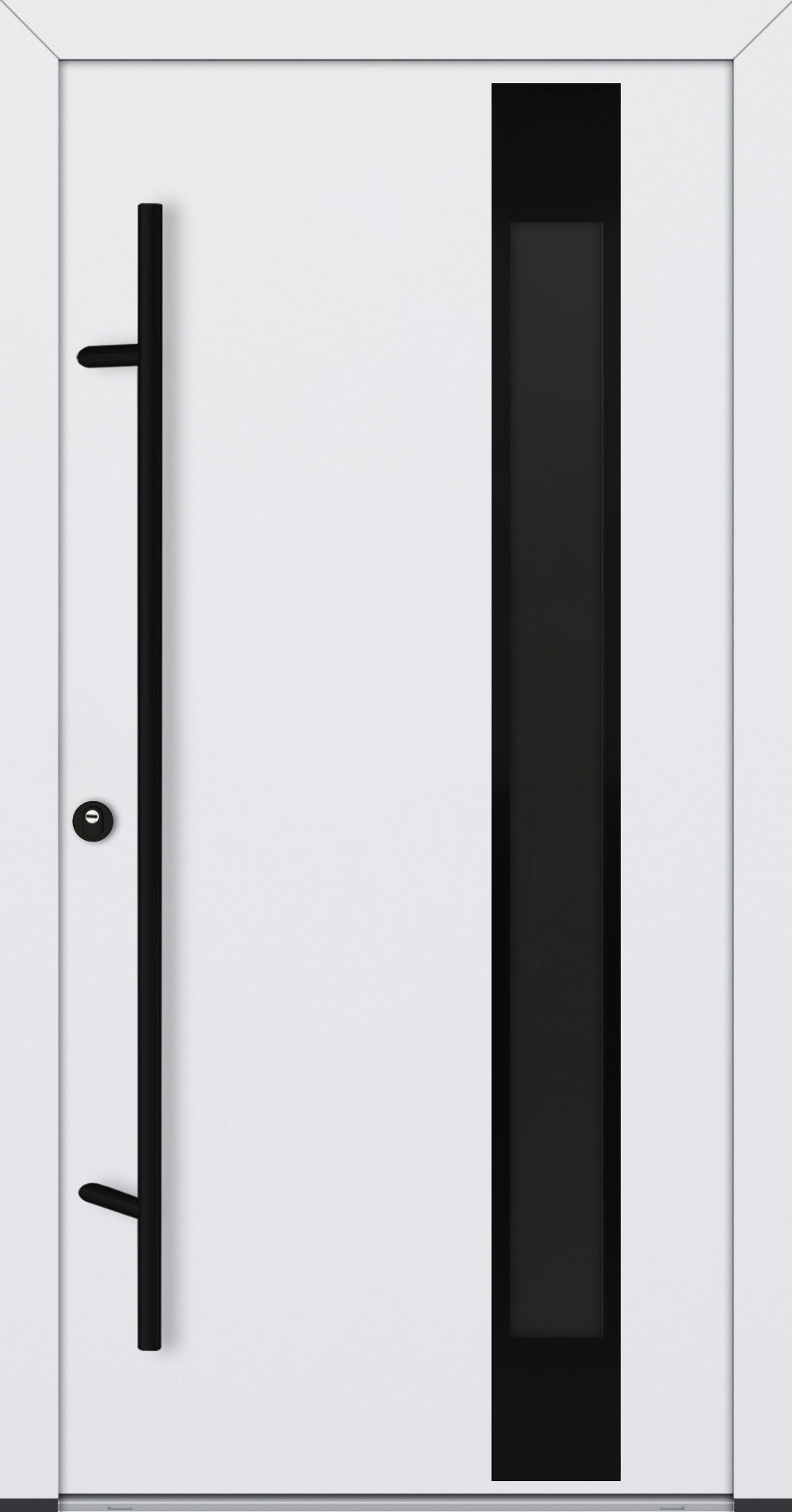 Turenwerke ALU-STEEL DS68 Design 24 Steel Door - Anthracite or White - Blackline
