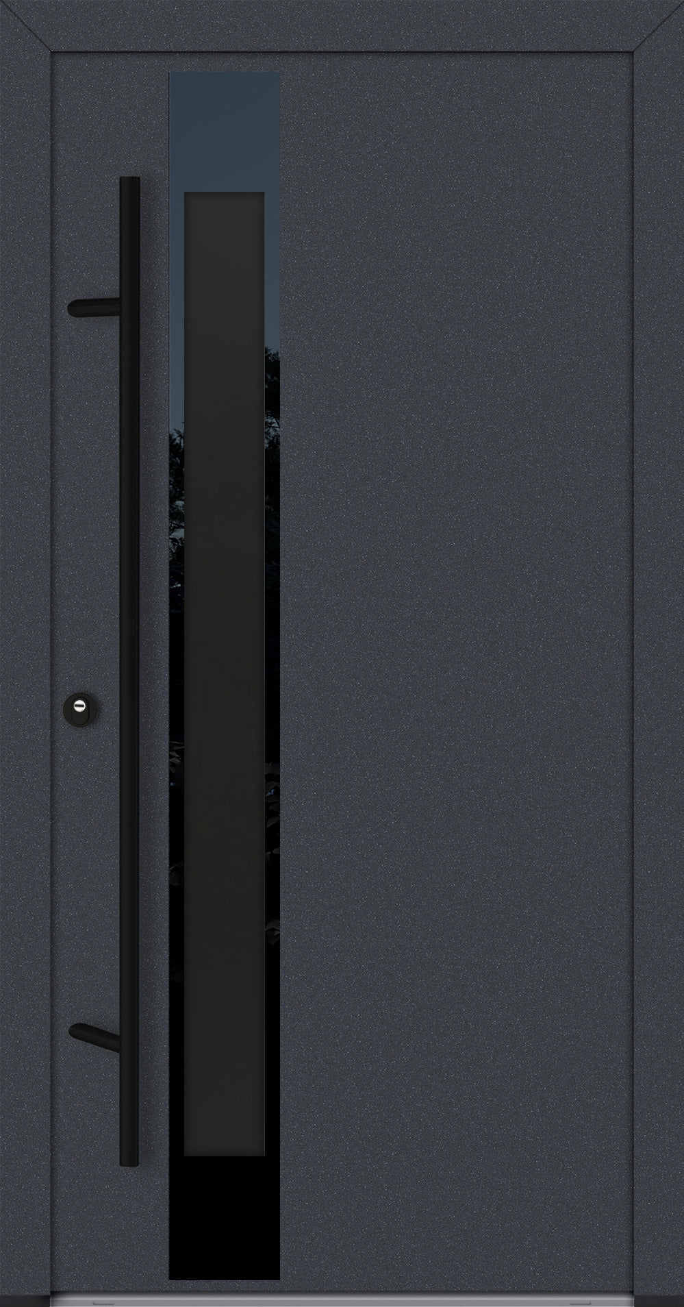 Turenwerke Glassline DS82 Design GLAS34 Steel Door - Anthracite or White - Blackline