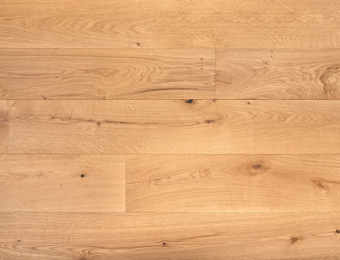Delamere Oak Natural Brushed Plank Engineered Wood Flooring | UV Oiled | 190 x 1900 x 14/3mm