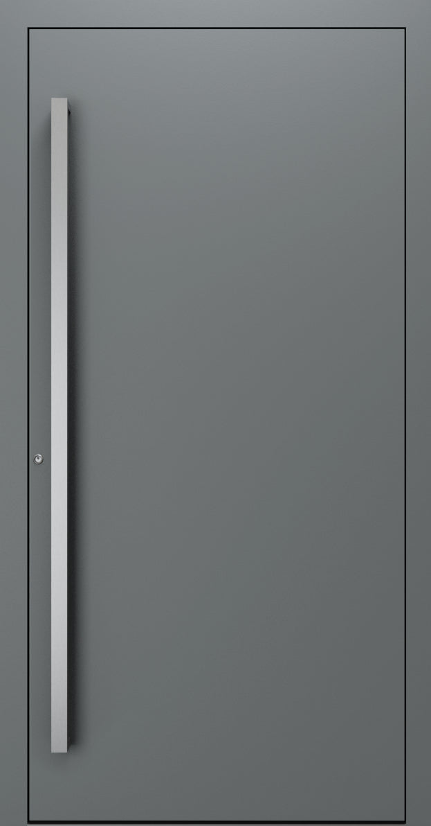 Turenwerke SL75 Design 00 Premium75 aluminium door in basalt grey RAL 7012