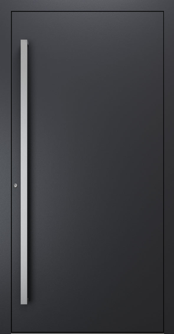 Turenwerke SL75 Design 00 Premium75 aluminium door in black grey RAL 7021