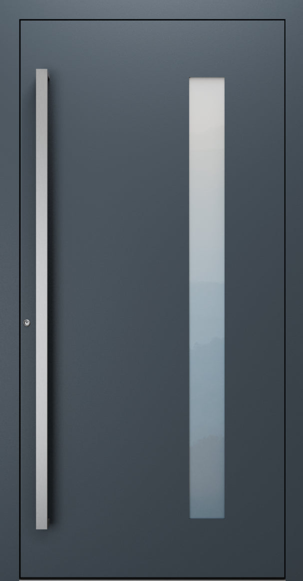 Turenwerke SL75 Design 04 Premium75 aluminium door in anthracite grey RAL 7016