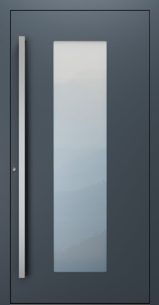 Turenwerke SL75 Design 08 Premium75 aluminium door in anthracite grey RAL 7016