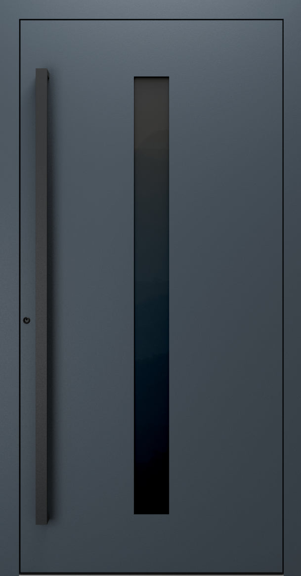 Turenwerke SL75 Design 21 Premium75 aluminium door in anthracite grey RAL 7016