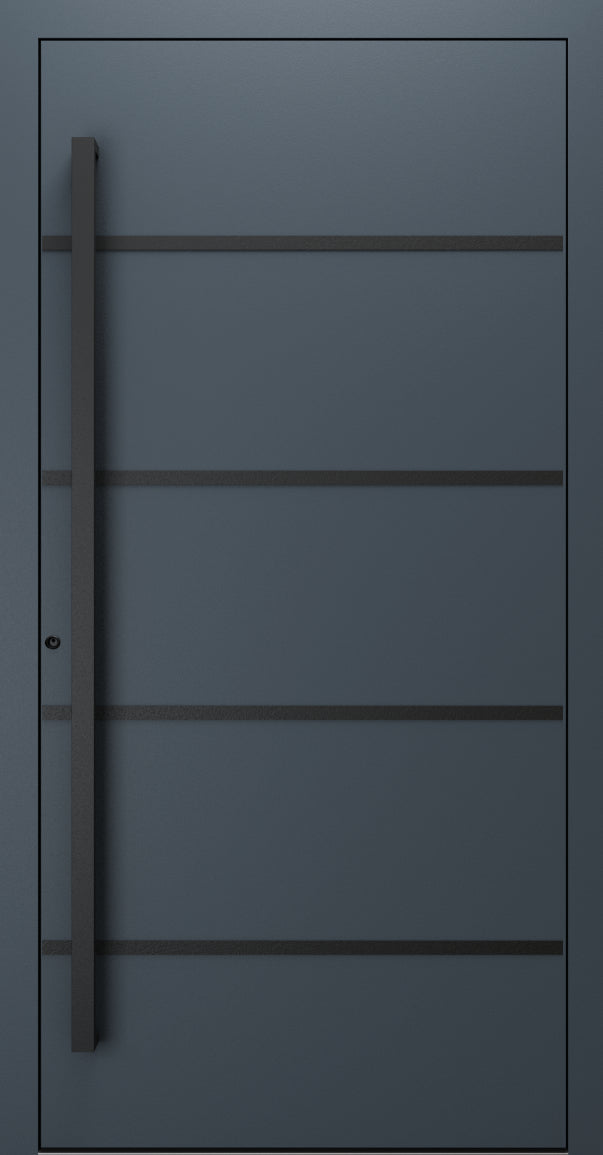 Turenwerke SL75 Design 22 Premium75 aluminium door in anthracite grey RAL 7016