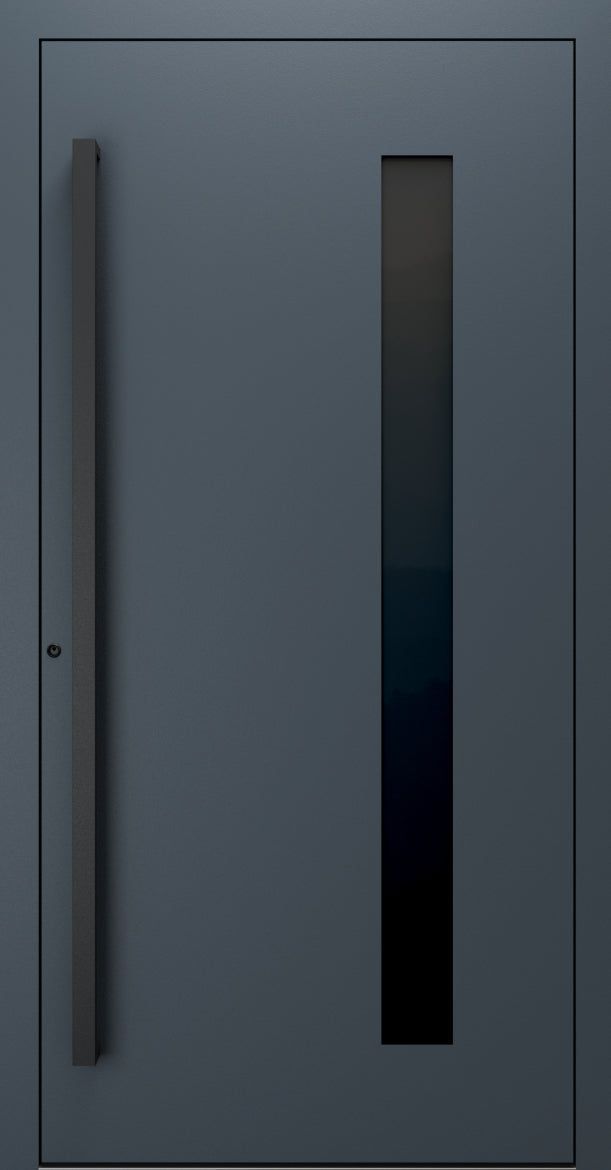 Turenwerke SL75 Design 24 Premium75 aluminium door in anthracite grey RAL 7016