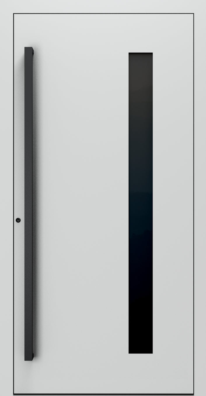 Turenwerke SL75 Design 24 Premium75 aluminium door in light grey RAL 7035
