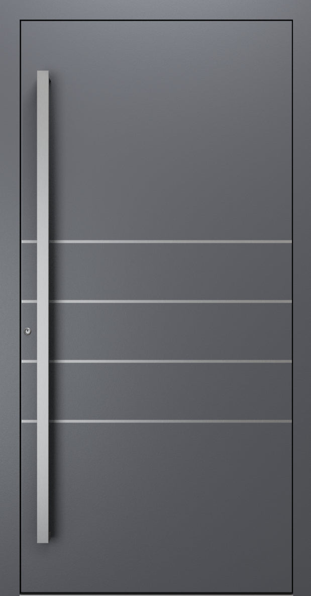 Turenwerke SL75 Design 270 Premium75 aluminium door in slate grey RAL 7015