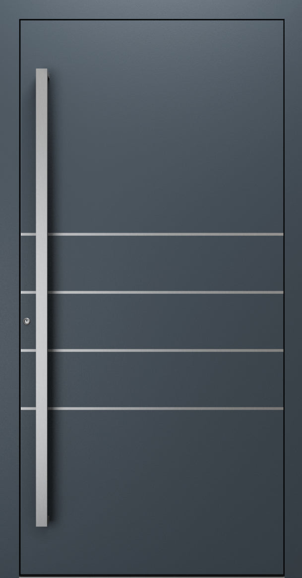 Turenwerke SL75 Design 270 Premium75 aluminium door in anthracite grey RAL 7016