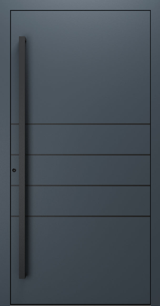 Turenwerke SL75 Design 270B Premium75 aluminium door in anthracite grey RAL 7016