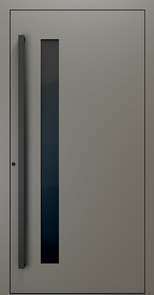 Turenwerke SL75 Design 34 Premium75 aluminium door in umbra grey RAL 7022