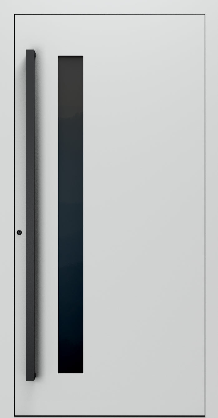 Turenwerke SL75 Design 34 Premium75 aluminium door in light grey RAL 7035