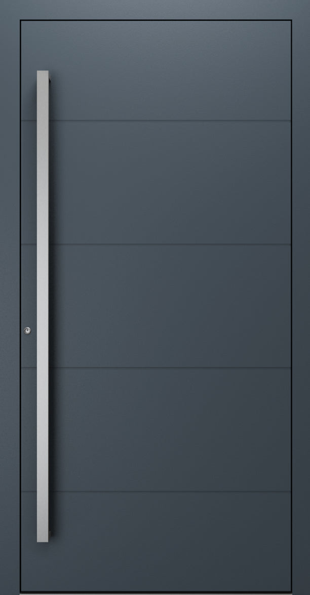 Turenwerke SL75 Design 660 Premium75 aluminium door in anthracite grey RAL 7016