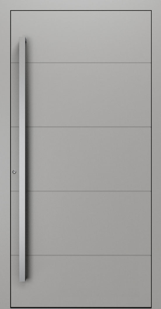 Turenwerke SL75 Design 660 Premium75 aluminium door in grey RAL 9007