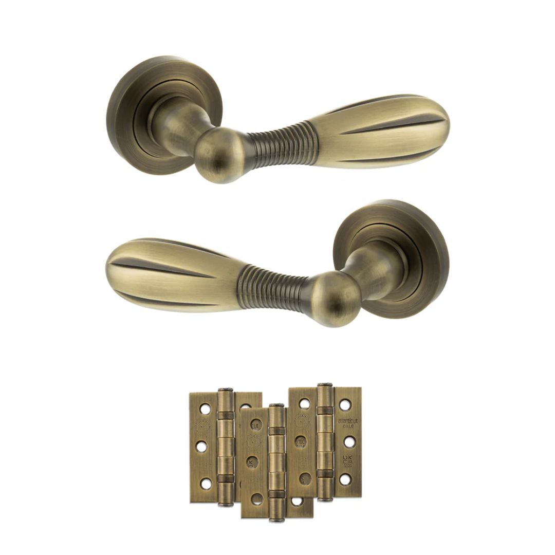 Atlantic OE175MAB Old English Cambridge on Round Door Handle Pack