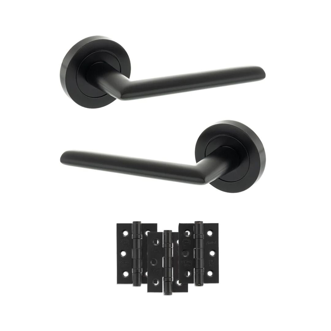 Atlantic S43R Status Alabama on Round Rose Door Handle Pack