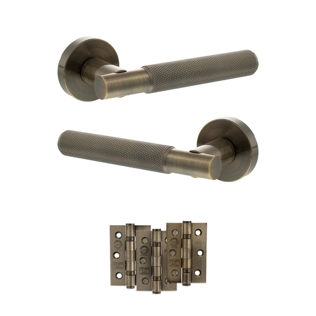 Atlantic SPR170 Senza Pari Rosarno on Round Rose Door Handle Pack