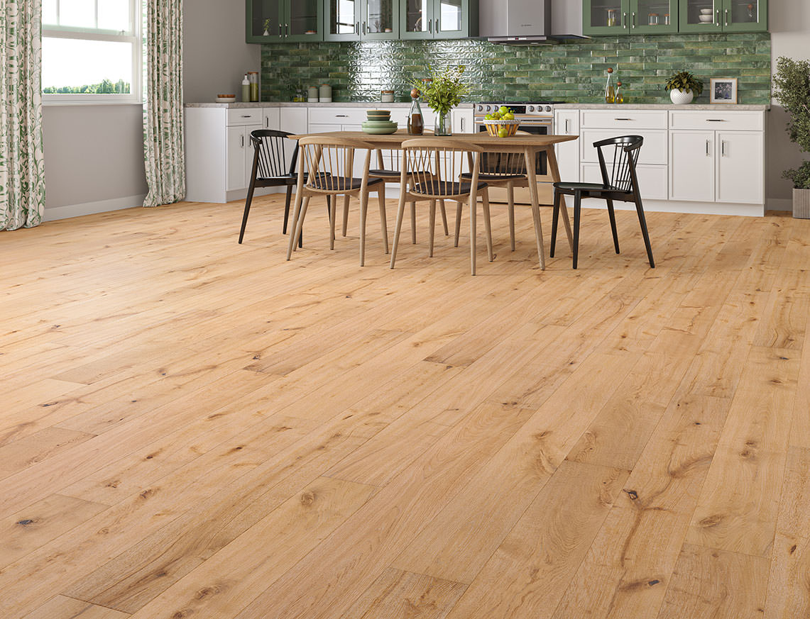 Florence Oak Smoked Whitewashed Brushed Plank Engineered Wood Flooring | UV Lacquered | 190 x 1900 x 20/6mm