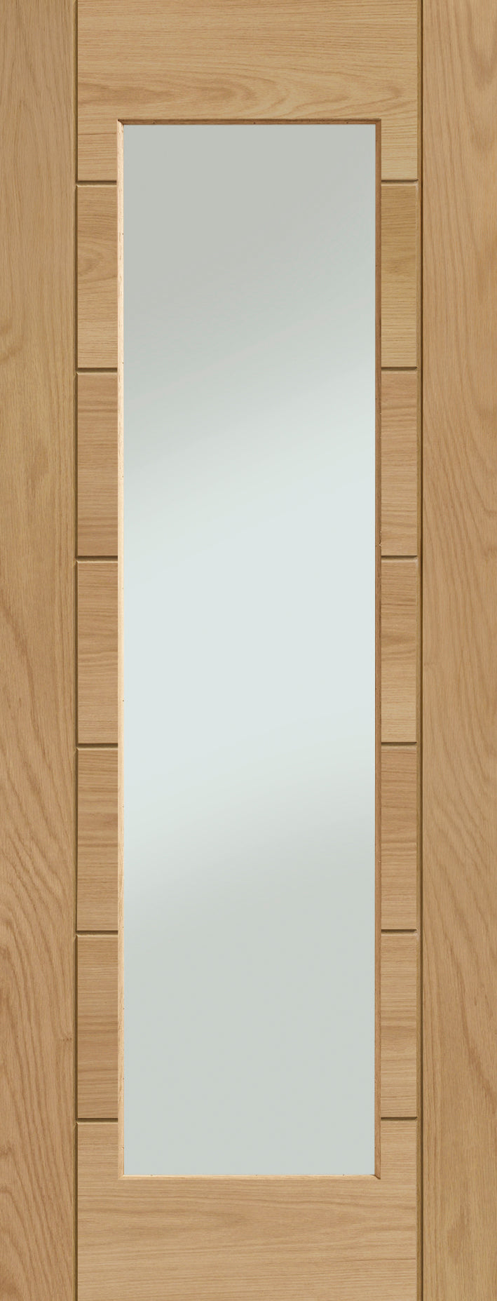 XL Joinery Internal Oak Essential Palermo Pre-Finished 1 Light with Clear Glass Internal door