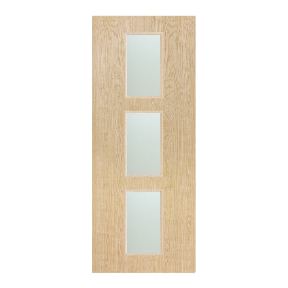 Pre-Assembled Flush Prefinished Ash FD30 Option 11 30M Satin Glaze Certifire CF5740 FSC Door Set