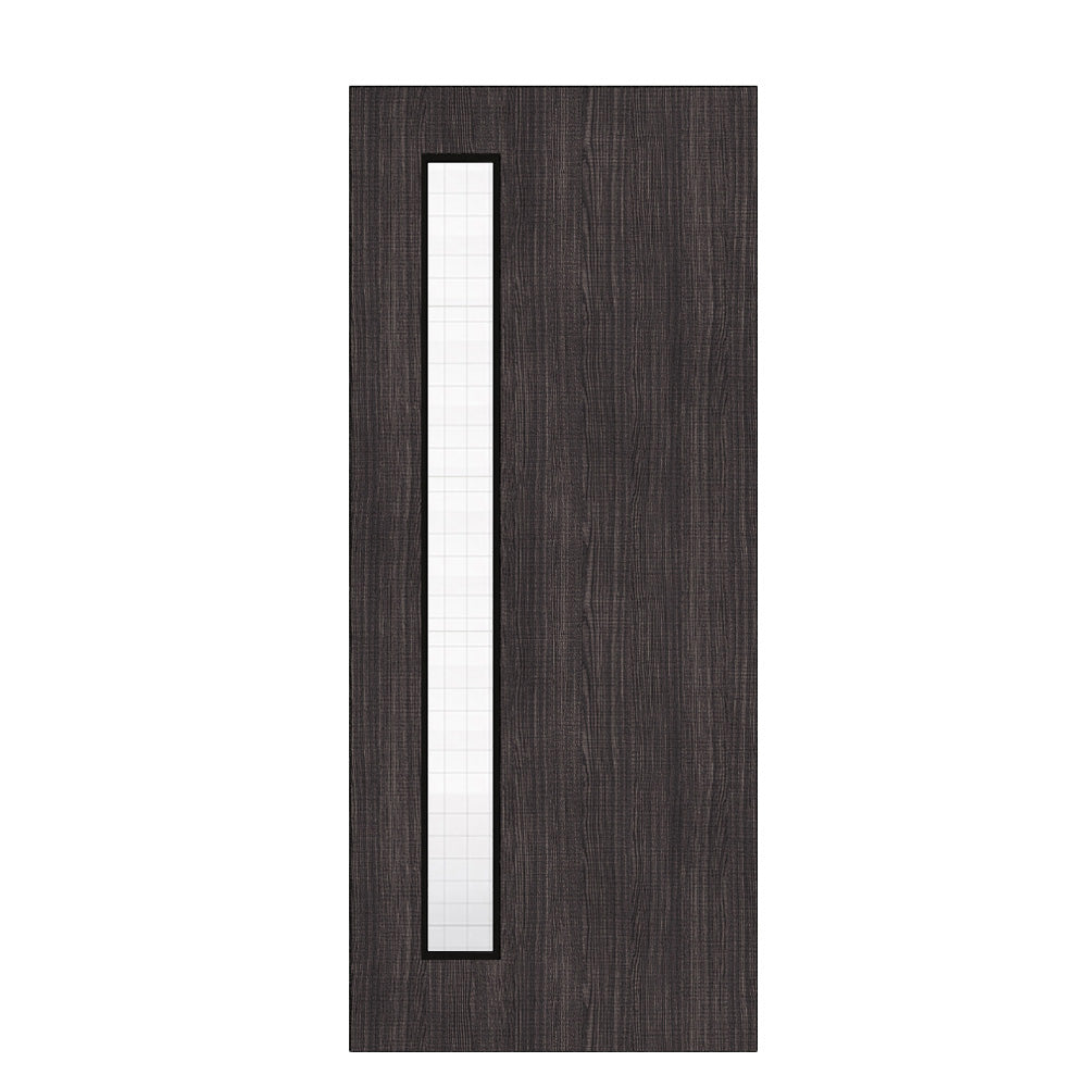 Deanta Flush Dark Grey Ash FD30 Option 06 Wired Glaze Certifire CF5740 FSC