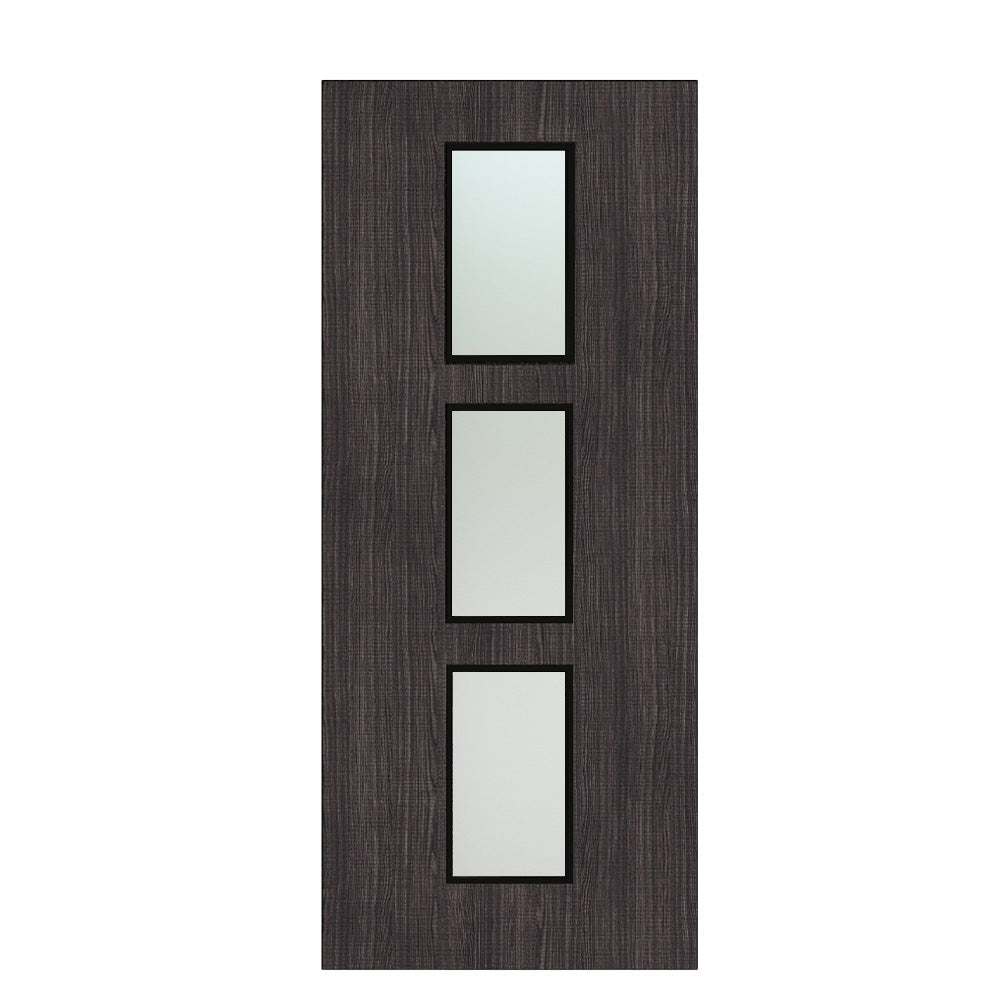 Deanta Flush Dark Grey Ash FD30 Option 11 30M Satin Glaze Certifire CF5740 FSC