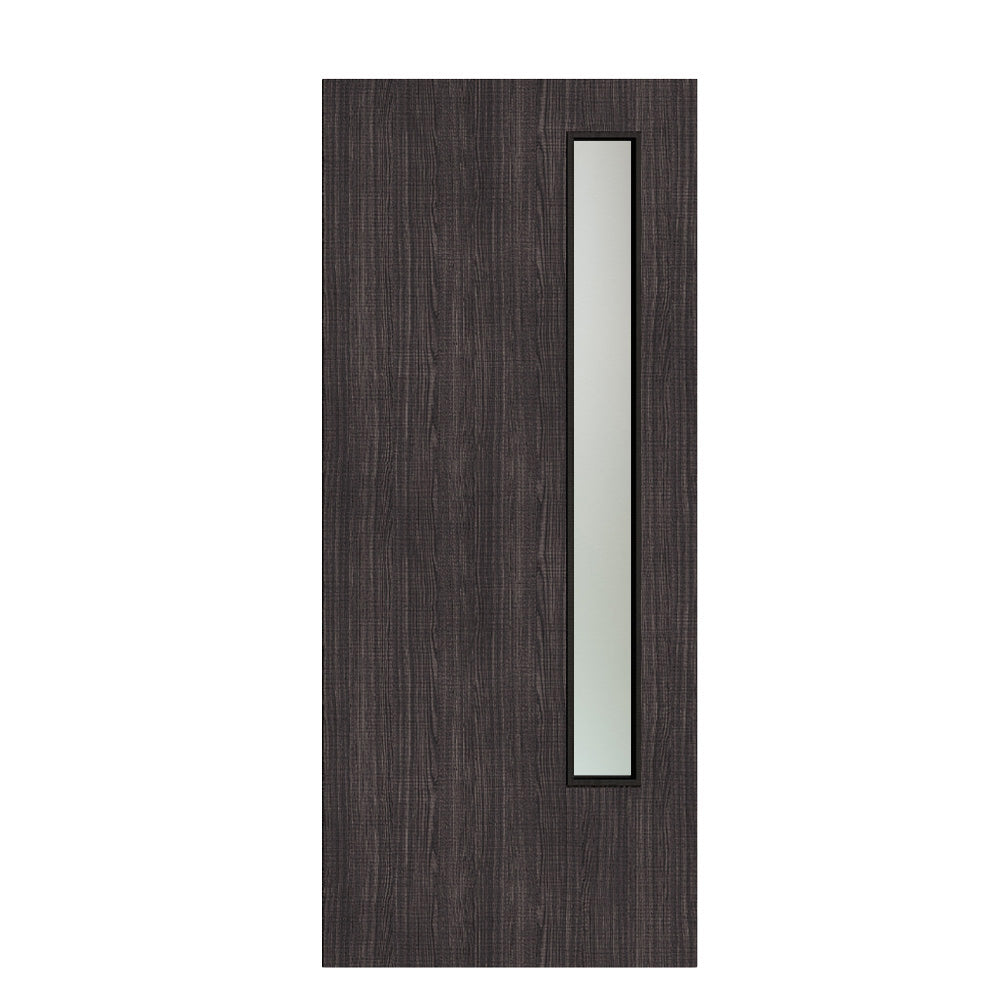 Deanta Flush Dark Grey Ash FD30 Option 13 30M Satin Glaze Certifire CF5740 FSC